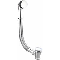 Exposed Traditional Freestanding Bath Waste Overflow Adjustable Chrome Bathroom