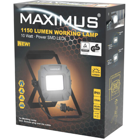 Projecteur LED de chantier Maximus M-HV-WKL-004 - 1150lm (1/2)