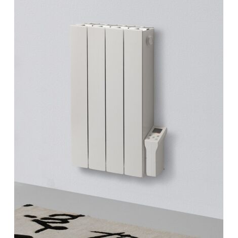 Deltacalor – Radiateur électrique à inertie sèche 2000W – Aluminium – Contrôle numérique avec détection fenêtres ouvertes – Confort optimal (1/4)