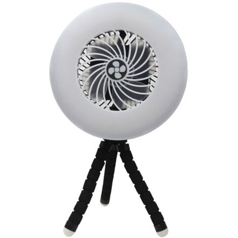 lampe Ventilateur rechargeable Maximus M-CAMP-002 - 200lm (1/4)