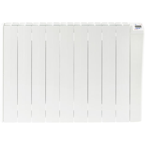 Radiateur à inertie 2000W – Cœur de chauffe en céramique – Corps en aluminium – Régulation LCD – Modes programmables – Dimensions 58x83x9,5 cm (1/4)