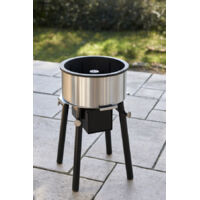 QAÏTO BBQ camping plancha brasero aux pellets Seau epoxy OR