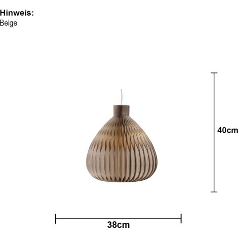 VALICLUD Abat-jour Pliable En Papier Blanc Minimaliste Pour