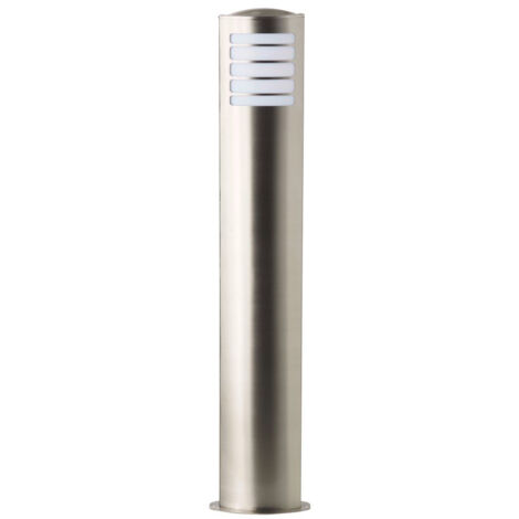 BRILLIANT lampe Todd lampadaire d'extérieur en acier inoxydable 1x A60, E27, 20W, adapté aux lampes normales (non incluses) Échelle A ++ à E Classe de protection IP: 44 - étanche aux éclabous (1/3)