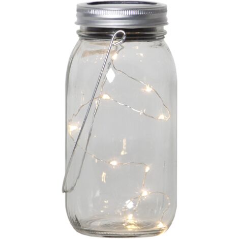 Éclairage solaire Best Season, Jamjar, transparent, 8 x 18 x 8 cm, 479-16 (1/5)