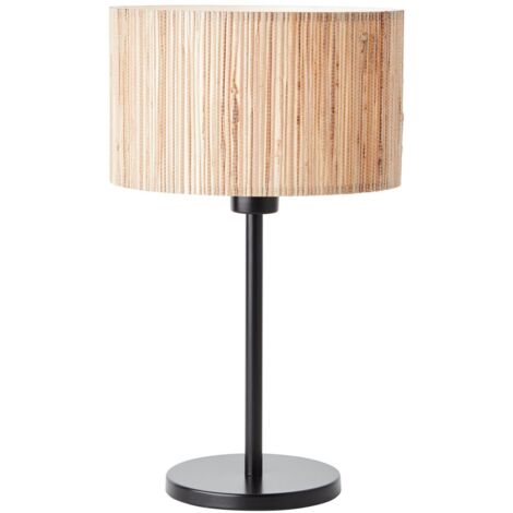 Lampe De Bureau Hobby Brillant Noir Métal - Ampoule E27 40W - Neuf