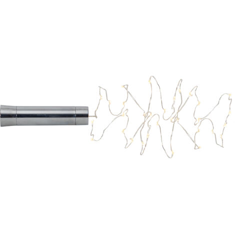 Bande lumineuse led goutte de rosee 40 led 20 m batterie minuterie (1/5)