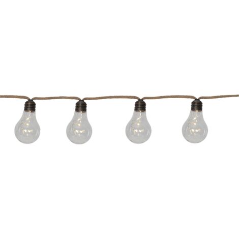 Guirlande lumineuse LED Star Trading 'Jutta', 10 ampoules, pile et minuterie, 225 cm (1/5)