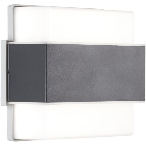 Applique d'extérieur LED Brilliant Archie anthracite, métal/plastique, 1x 7W LED intégrée, (flux lumineux : 680lm, couleur de la lumière : 4000K) (1/4)
