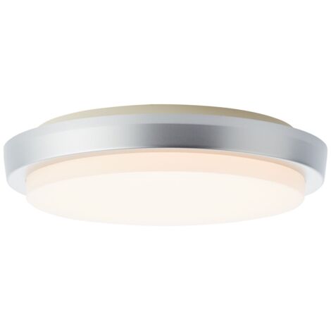 Plafonnier extérieur DEVORA couleur argent LED intégré (1/5)
