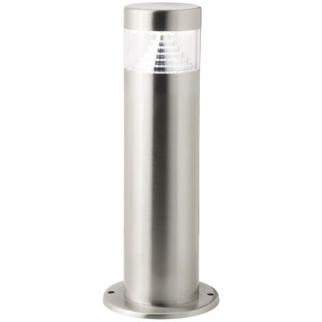BRILLIANT lampe Avon lampe d'extérieur LED 30cm acier inoxydable  1x LED 6W intégrée (CMS), (180lm, 6500K)  Échelle A ++ à E  Classe de protection IP: 44 - étanche aux éclaboussures (1/3)