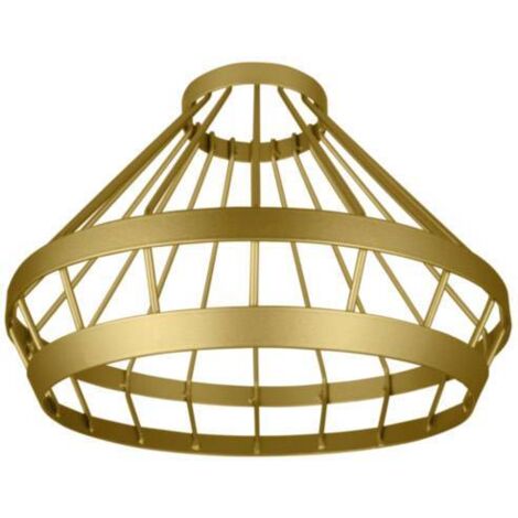 Cage d'abat-jour Osram Vintage Edition 1906, dorée, pour rallonger votre lampe Osram Pendulum, P20, boîtier en aluminium (1/5)