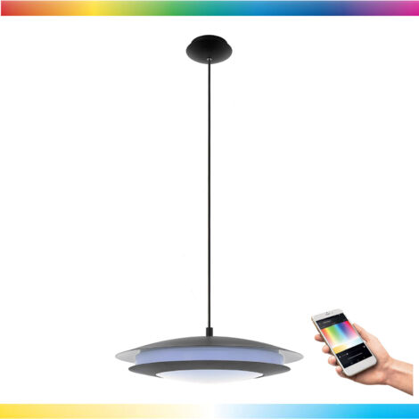 Smart Home RGB LED Plafonnier Luminaire Salon Lumière Du Jour APP Lampe Suspendue DIMMABLE Eglo 33226 (1/5)