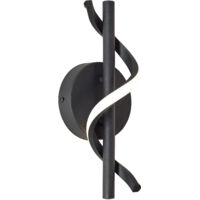Brilliant lamp Eunice Applique LED noir mat 7,5 W LED intégrée
