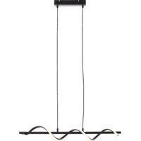 Brilliant lamp Eunice Suspension LED noir noir mat 22 W LED intégrée