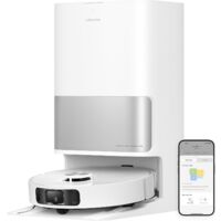 DREAME L10s Ultra Gen 2 Robot Aspirapolvere e Lavapavimenti con MopExtend RoboSwing, Aspirazione 10.000 Pa, Stazione Base Automatica, 32 Livelli di Acqua,Batteria da 240 Min