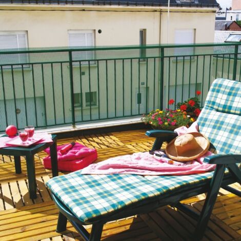 NORTENE Grillage plastique maille carrée Vert 1 x 5 m BALCONET (1/5)