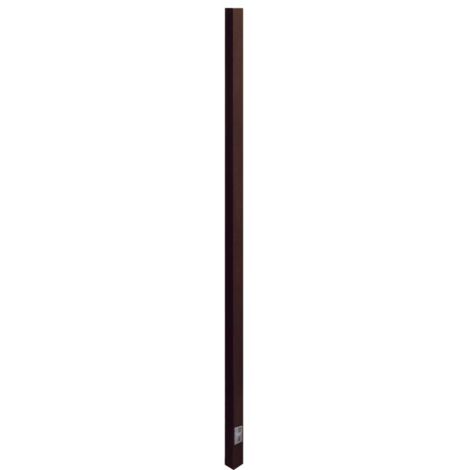 NORTENE Poteau ALUPOST pour panneaux décoratifs - 2,15 m - aluminium - Rouille (1/4)