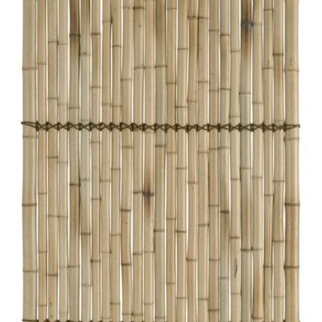 Nortene – Panneau en bambou traditionnel 1,8 m – Tissage manuel avec ficelle végétale – Épaisseur 50 mm – Résistant aux intempéries (1/3)