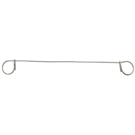 Nortene – Lot de 200 liens Twister Fix pour brise-vue – Fil de fer galvanisé 1-1,1mm – Longueur 16 cm pour installation rapide