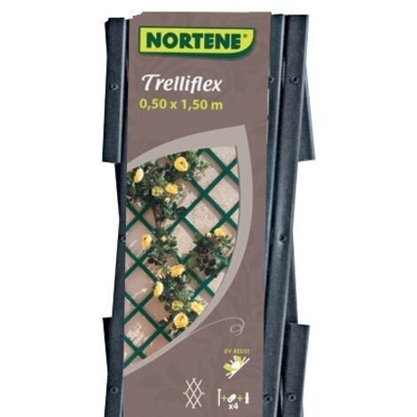 Treillis extensible 0,50 x 1,50 m TRELLIFLEX Anthracite Nortene (1/6)