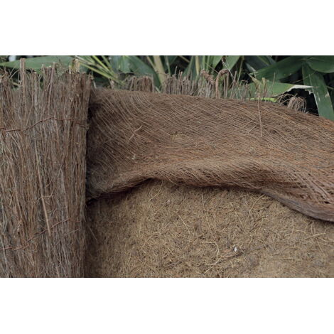 NORTENE Brande de bruyère / coco / bruyère 100% occulant TRIOBRUC 1 x 3 m - Marron