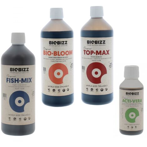 Pack engrais Fish.Mix 3 x 1 litre - BIOBIZZ (1/3)