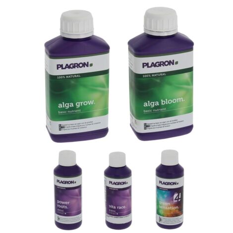 Pack engrais Alga PLAGRON 250ml + stimulants