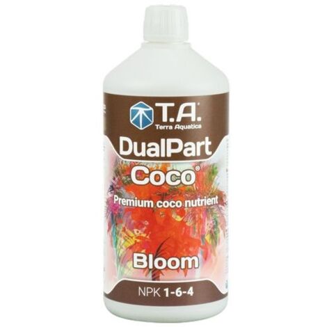 Engrais de floraison - DualPart Coco Bloom - 1L - Terra Aquatica GHE (1/2)
