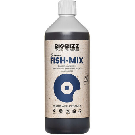Fish Mix 1 litre - BioBizz, Engrais émulsion de poisson biologique