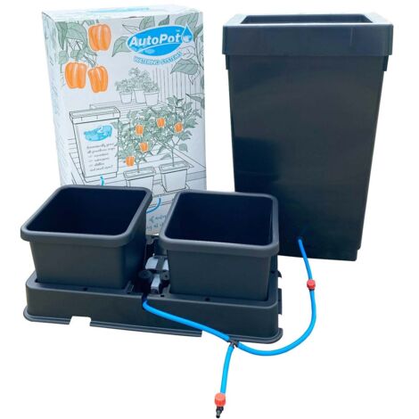 Kit Easy2Grow 2 pots de 8.5L et Réservoir 47L - 9mm - AUTOPOT (1/5)