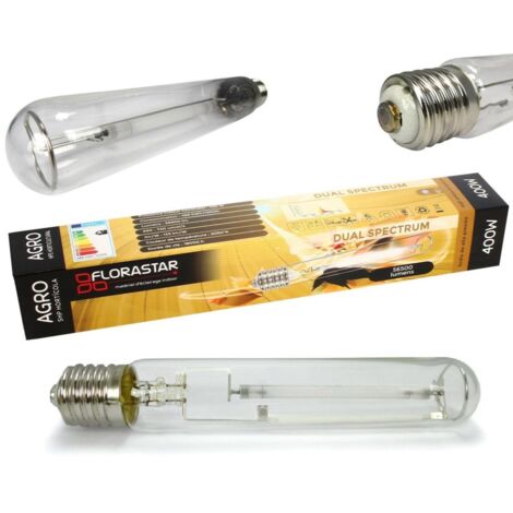 Ampoule HPS 400W Double Spectre - FLORASTAR (1/3)