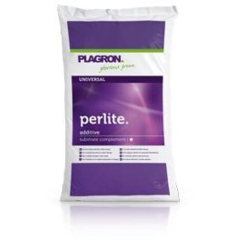 Perlite 60 litres – Substrat 100% naturel pour aération et drainage – Compatible hydroponie – Granulométrie 8-16 mm – Plagron