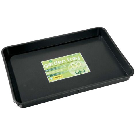 Garland – Plateau de jardinage 57 x 39 x 5cm – Bac en polypropylène recyclé – Étanche et léger – Capacité 8.96 litres (1/3)