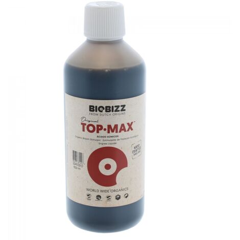 Engrais Top Max 500 ml - BioBizz, stimulateur de floraison