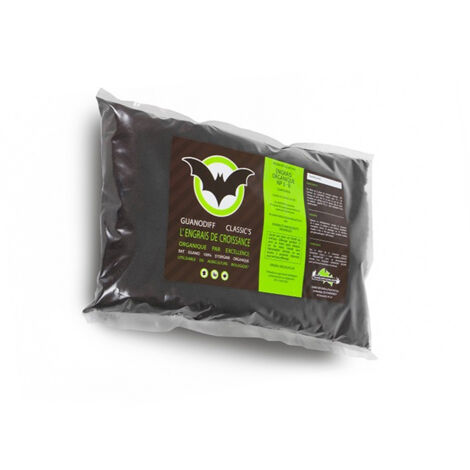 Engrais GUANODIFF Classic's - sachet de 7 kilos - Guano Diffusion (1/4)