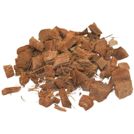 Éclat de coco 10/20 50 litres – Mésocarpe de coco pour paillage – Aération et drainage – Dimensions 80x42x12cm – Poids 18kg – Secret Vert