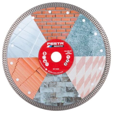 Disque diamant pour carrelage et céramique 230x2,0x22,2mm