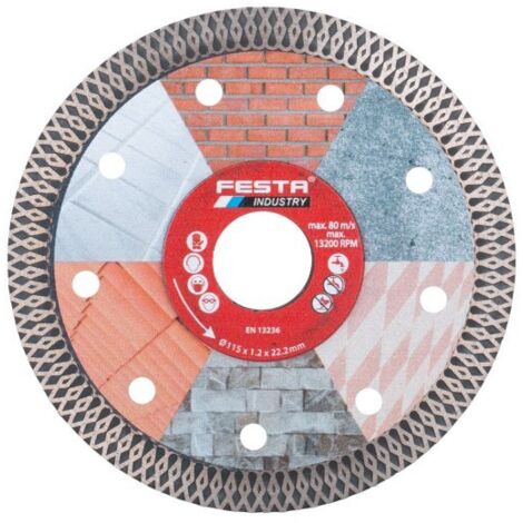 Disque diamant pour carrelage et céramique 115x1.4x22.2mm