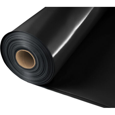 Fil Polyane Polyane - Film plastique d'étanchéité sous-dalle en polyéthylène noir ...