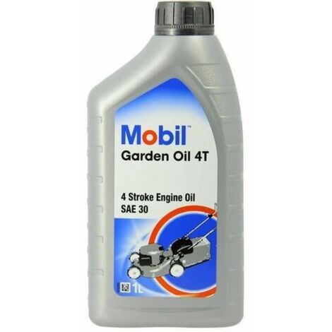 Bidon huile de moteur - MOBIL - M-GARDEN 4T SAE30 - 1 L - 4 saisons (1/3)