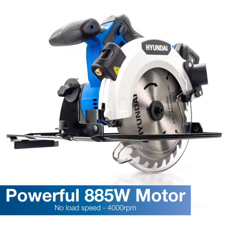 Evolution Cordless R165CCS-Li 6-1/2 in Circular Saw 20V Li-ion EXT Inc Multi-Material Blade with Charger & 4Ah Battery