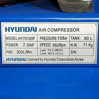 Petrol Driven Air Compressor Hyundai HY70100P