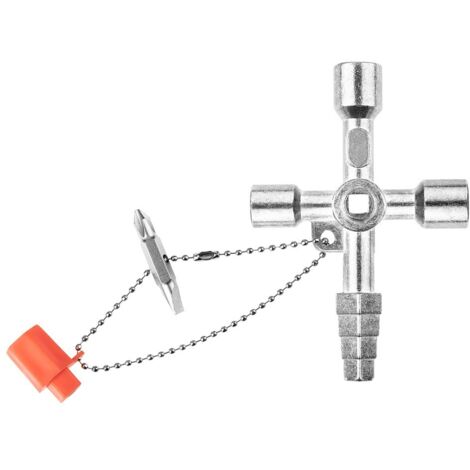 Clé universelle NEO pour armoires - Installations électriques et gaz (1/2)