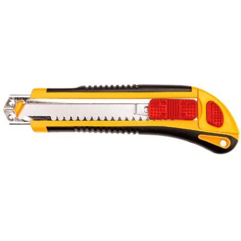 Topex - Couteau à lame sécable 18 mm - 3 lames incluses (1/2)