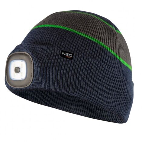 Lampe torche LED NEO - 3 niveaux de luminosité, USB (1/2)