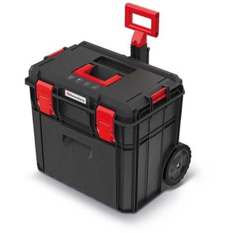 Coffre à outils sur roues KXB604050 - Noir/Rouge - Modulaire - Pratique et léger (1/5)