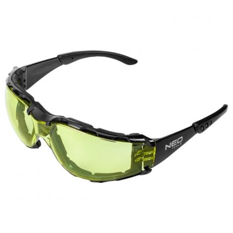 Lunettes de sécurité NEO FT - Mousse, verres jaunes (1/5)
