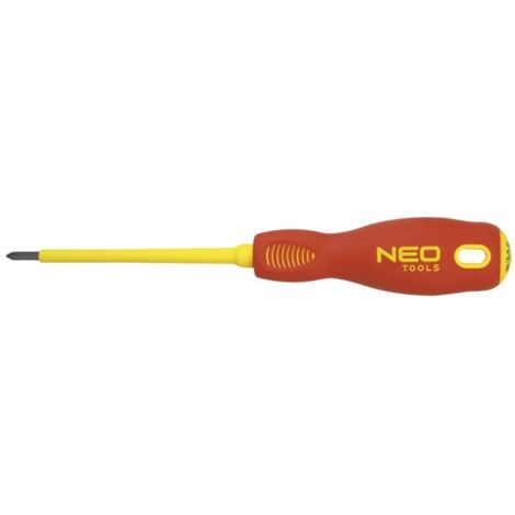 Tournevis cruciforme NEO 1000 V PZ1 x 80 mm - durable, certifié (1/2)