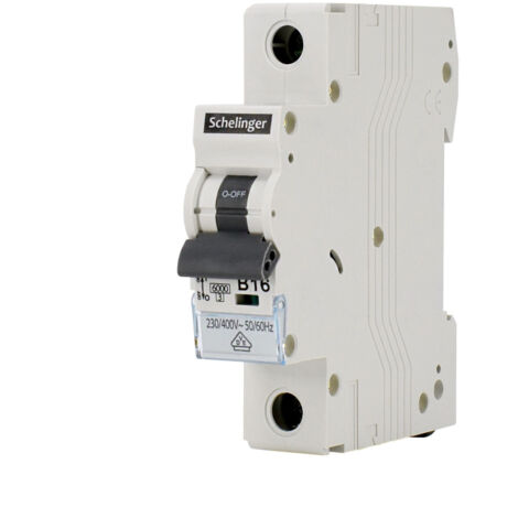 Disjoncteur 1P B 16A - Unipolaire - Disjoncteur miniature - A02-G8-1P-B16 (1/5)